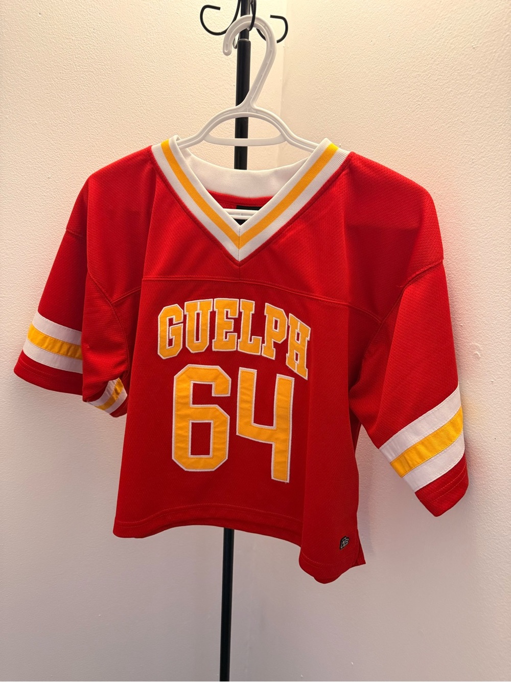 Guelph 64 Red & Yellow Kids Jersey Top